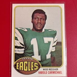 Harold Carmichael 1976 Topps #425 Philadelphia Eagles Football Card